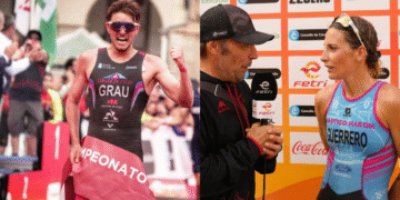 Genis Grau y Sara Guerrero se imponen en el Campeonato de España de Triatlón Olímpico