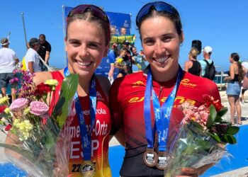 Las hermanas Jiménez-Orta: clase a raudales una vez más en los Campeonatos de España de Triatlón de La Coruña