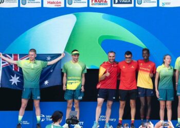 Pontevedra homenajea a la categoría PTS7 de Triatlón Paralímpico, la cual no existe a nivel internacional
