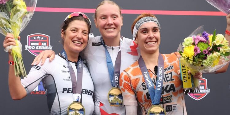 Marta Sánchez sella un podio de lujo en IRONMAN Lake Placid y entra de nuevo en el TOP-5 de las Pro Series