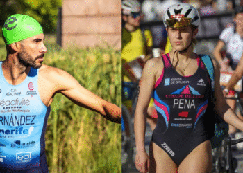 Vicente Hernández y Elsa Pena se proclaman campeones de España de Triatlón Cross