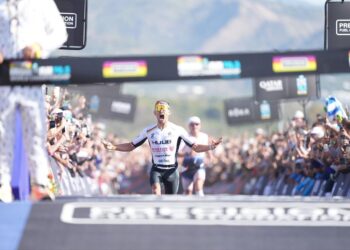 Jelle Geens revalida su título de campeón del mundo IRONMAN 70.3 en Marbella