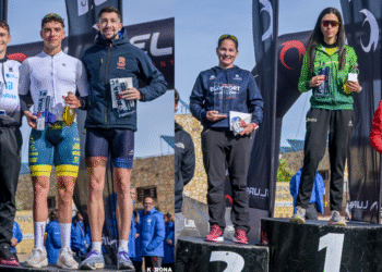 Saúco Tenllado y Raquel Fernández estrenan el palmarés del Duatlón de Venturada