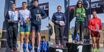 Saúco Tenllado y Raquel Fernández estrenan el palmarés del Duatlón de Venturada