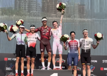 Vasco Vilaça: segundo en su debut en media distancia con reválida de victorias para Vincent Luis y Georgia Taylor-Brown