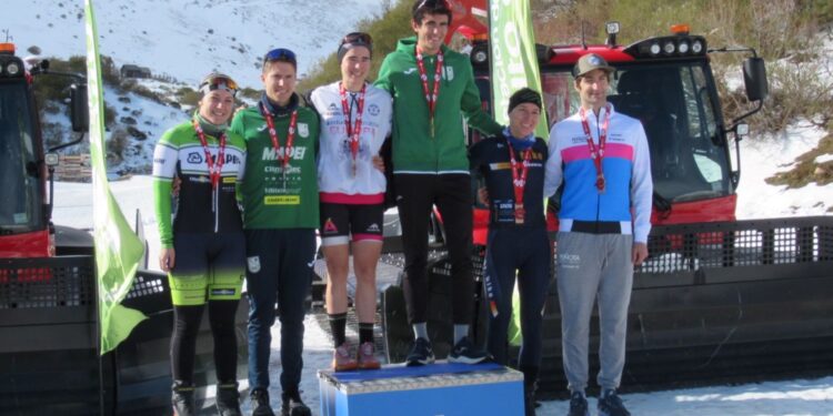 Aiara Garaialde y Rodrigo Azabal: campeones de España de Triatlón de Invierno en Reinosa