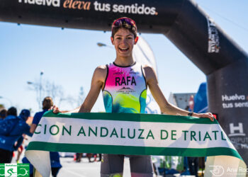 Rafa Sánchez: Campeón absoluto de Andalucía de Duatlón con solo 15 años
