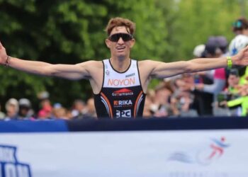 Javito Martín se reencuentra con el triunfo en el Grand Prix francés de Duatlón