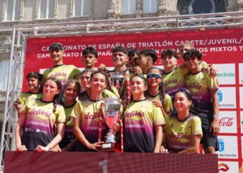 El Club Deportivo Delikia firma un doblete histórico en la Liga Nacional de Triatlón de Talentos 2026