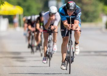Los datos de Race Ranger sacan «los coloretes» del Campeonato de España de Triatlón MD de Pamplona