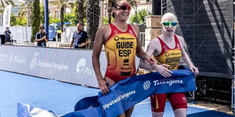 Seis medallas para la Triarmada paralímpica en los Europeos de Triatlón de Tarragona