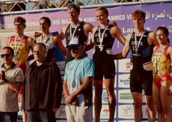 Triple medalla internacional en la Copa Africana de Larache con Plá, Castro y Muñoz
