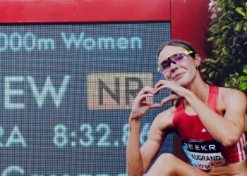 Cassandre Beaugrand firma su cuarto récord francés de atletismo y Yee no consigue su mejor marca en 5.000
