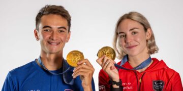Alex Yee y Cassandre Beaugrand: baja de WTS Hamburgo para disputar hoy la Diamond League de Mónaco