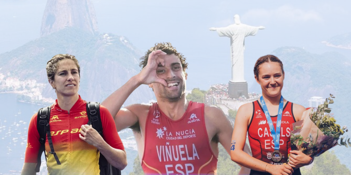 Kevin Viñuela, Cecilia Santamaría y María Casals: a por el doble reto sudamericano