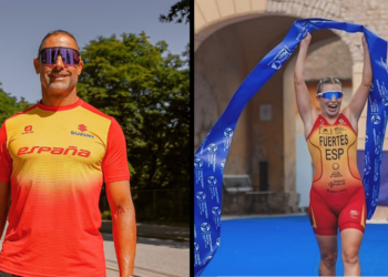 Lionel Morales y María Fuertes lideran la actuación española con sus victorias en la Copa del Mundo de Paratriatlón de Tata