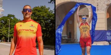 Lionel Morales y María Fuertes lideran la actuación española con sus victorias en la Copa del Mundo de Paratriatlón de Tata