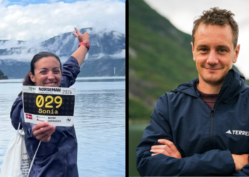 La española Sonia Tomegros comparte podio con Alistair Brownlee en el ‘Norseman Extrem Triathlon’