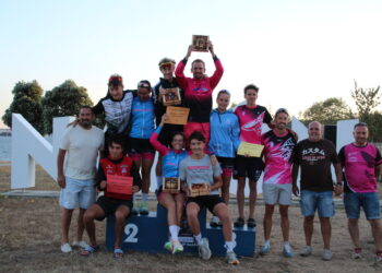 Sara Guerrero y Nacho Gálvez se imponen en el Trishark Narón 2026
