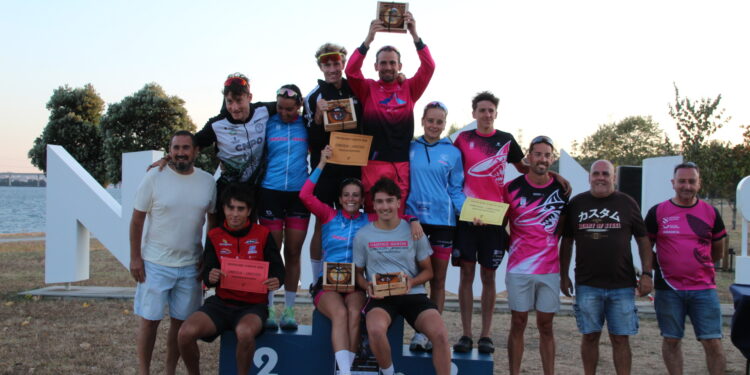 Sara Guerrero y Nacho Gálvez se imponen en el Trishark Narón 2026
