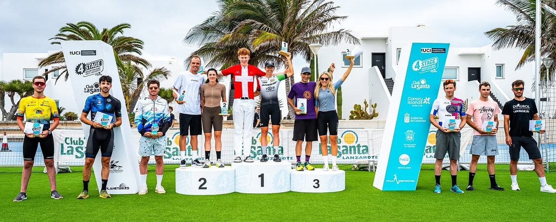 Punto y final a la 4 Stage MTB Race Lanzarote con Kristian Østergaard y Tessa Kortekaas en lo más alto