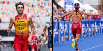 Alberto González y Marta Pintanel: Los mejores españoles del Mundial de Triatlón 2026