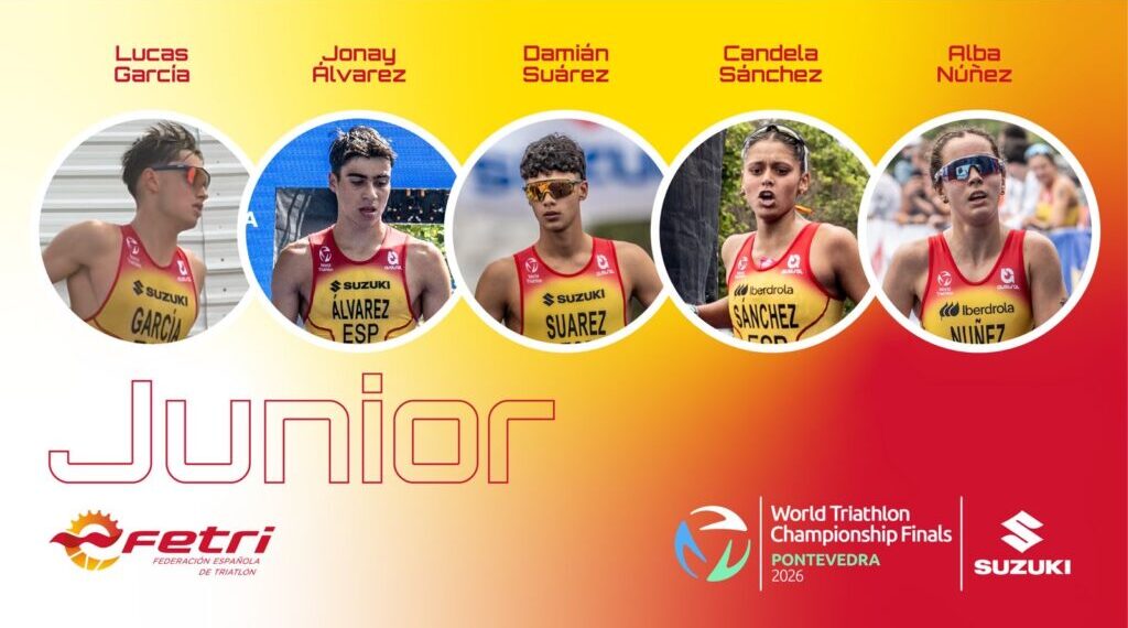 La selección española élite, sub23 y junior para el Mundial de Pontevedra