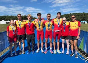 España conquista cinco medallas en la Copa del Mundo de Paratriatlón de Chiba